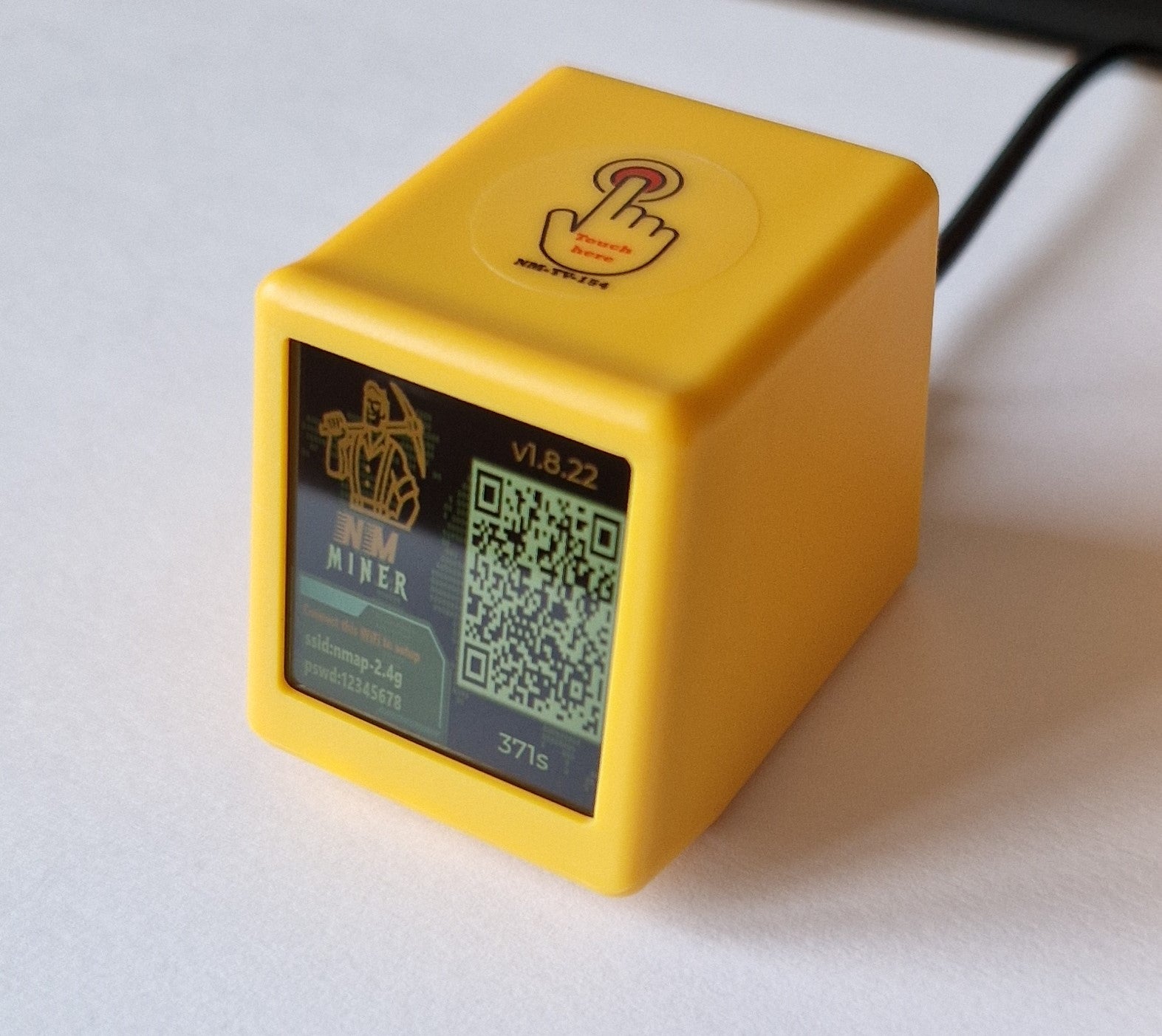 NMminer TV V2 1060 KH/s Solo / Lottery Bitcoin Miner