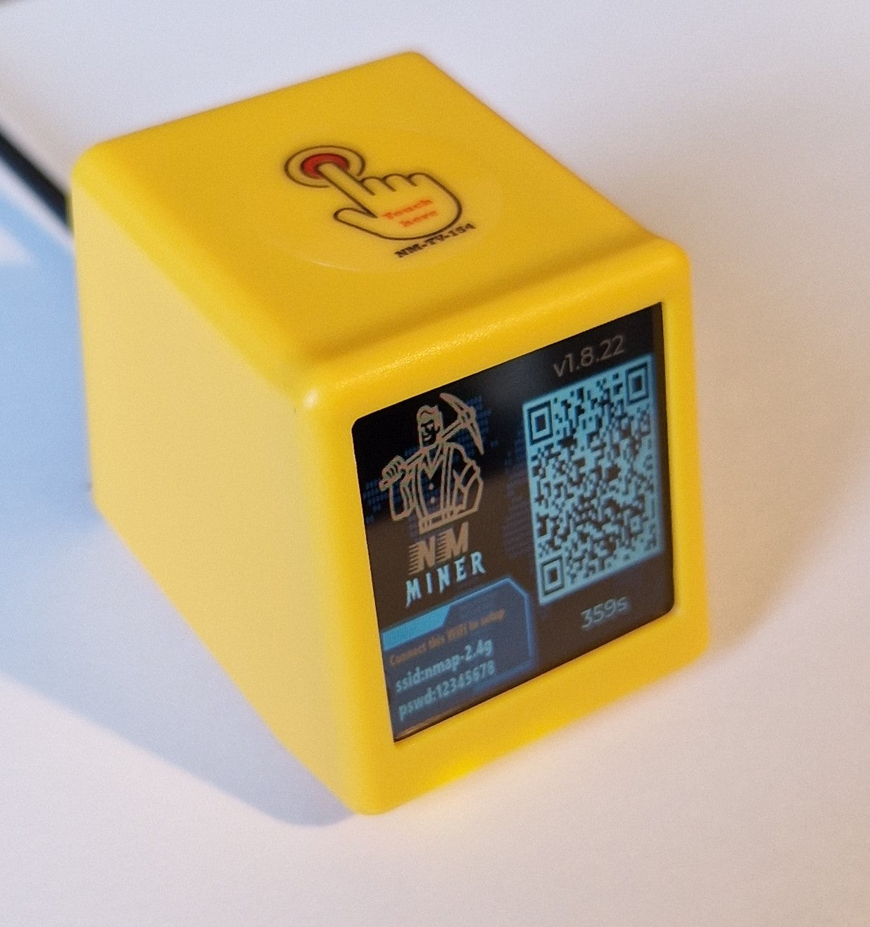 NMminer TV V2 1060 KH/s Solo / Lottery Bitcoin Miner