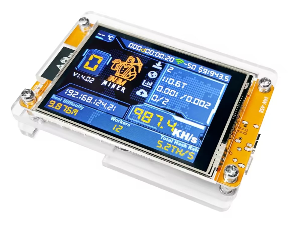 NMminer V2 1010 KH/s Solo / Lottery Bitcoin Miner