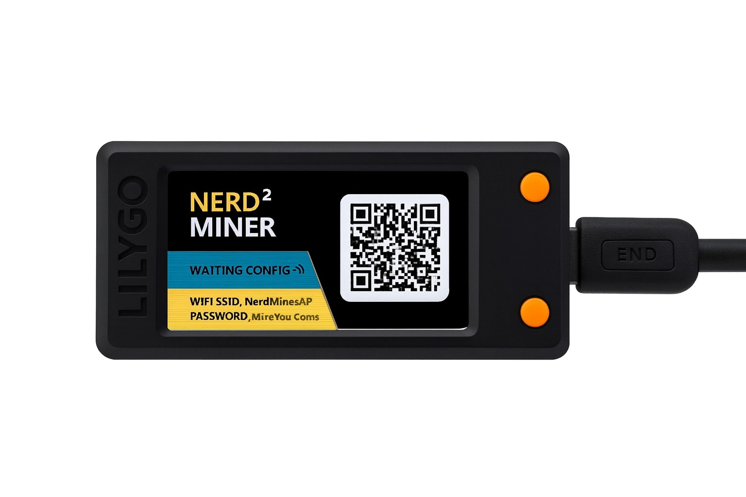Nerd Miner V2 T Display S3 Solo / Lottery Bitcoin Miner