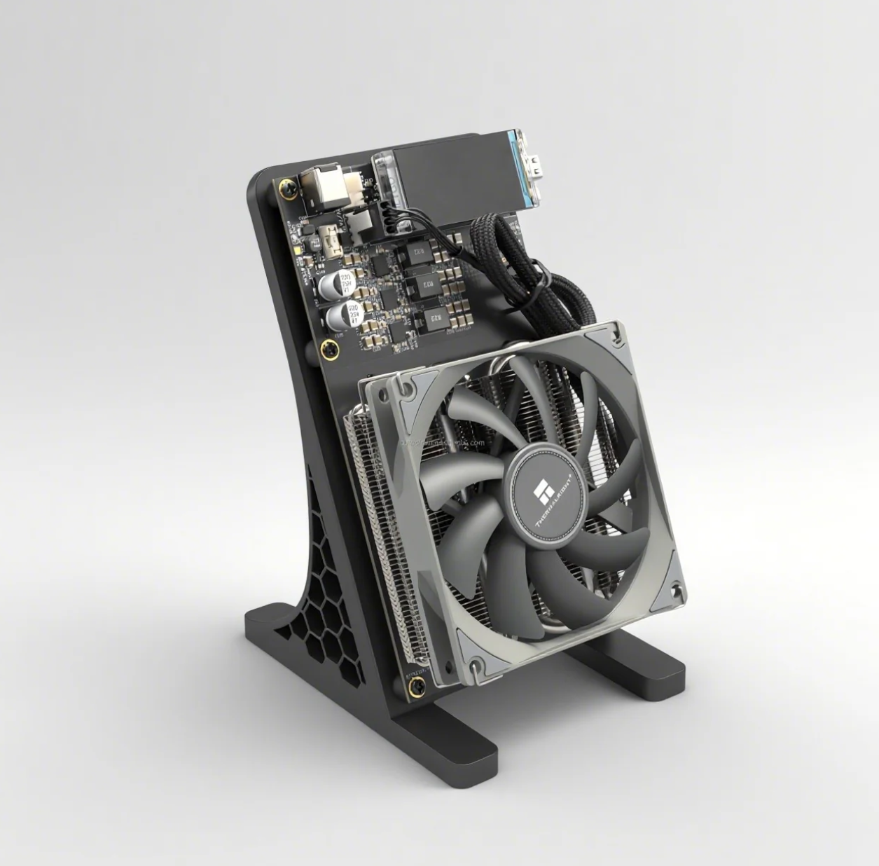 NerdQaxe++ Air 4.8T 75W BTC Miner 2.4G WiFi Bitcoin Asic Miner