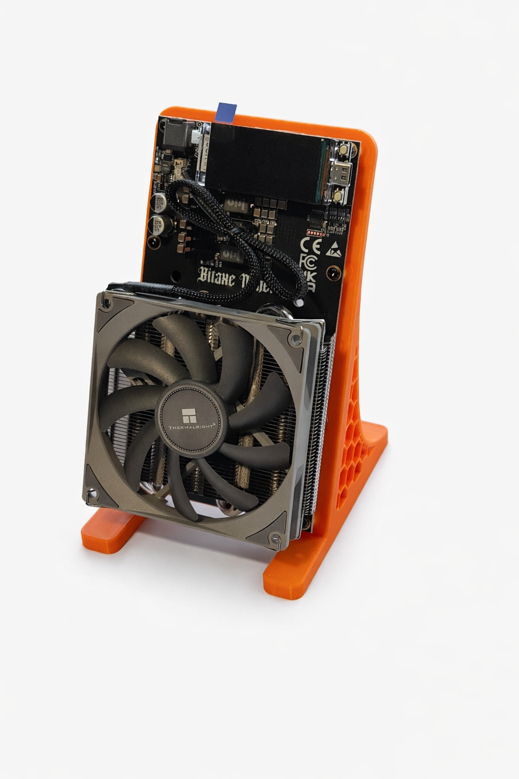 NerdQaxe++ Air 4.8T 75W BTC Miner 2.4G WiFi Bitcoin Asic Miner