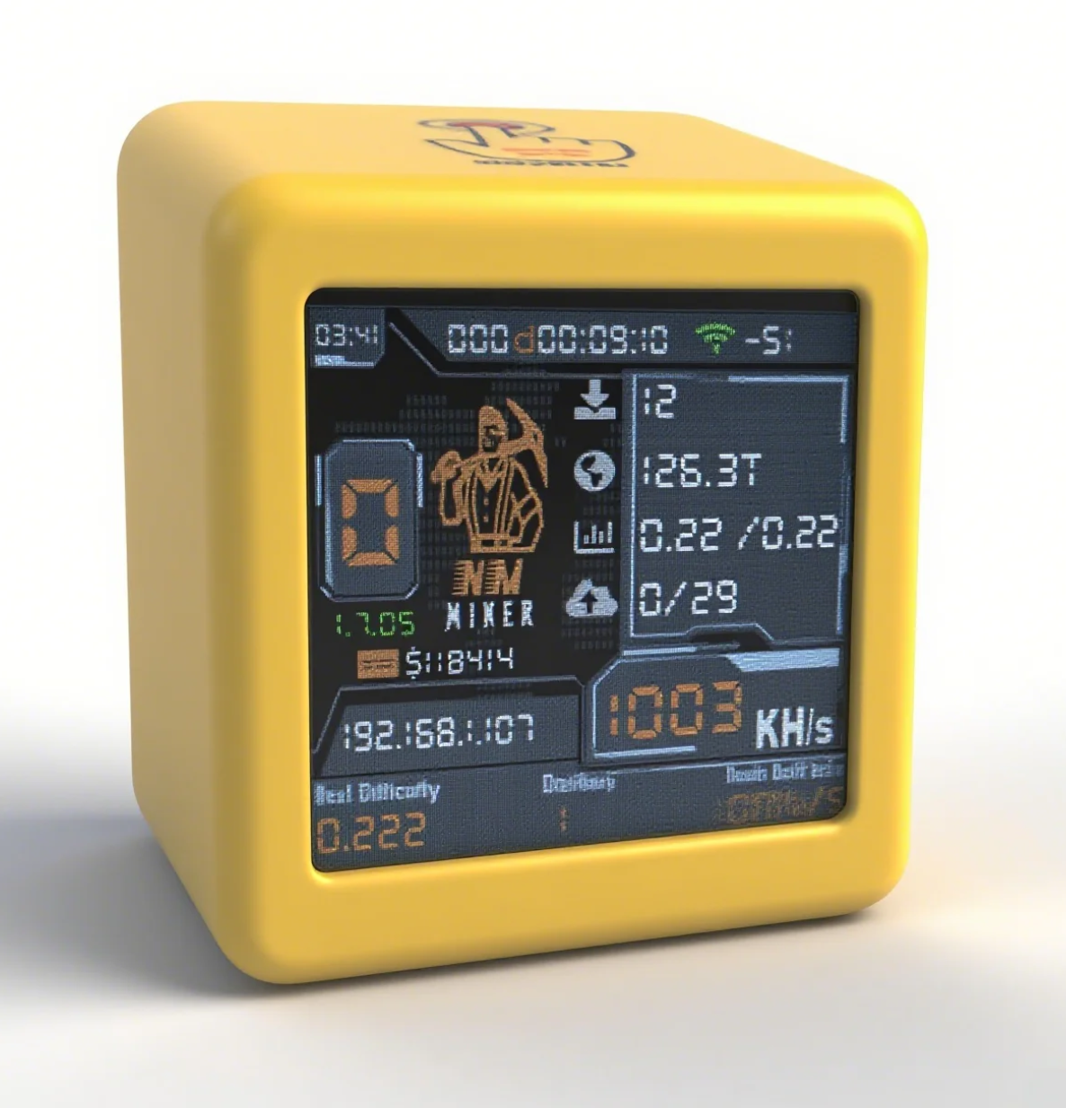 NMminer TV V2 1060 KH/s Solo / Lottery Bitcoin Miner